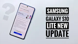 Samsung Galaxy S10 Lite First Big Update | Full Tutorial Kaise Update Kare? | New Update 2021