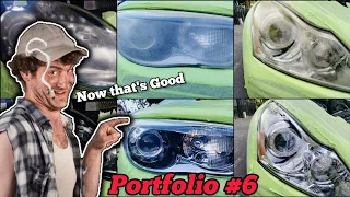 Headlight Restoration - PORTFOLIO #6 - The PROOF is in the pudding 🌎🌎🌎