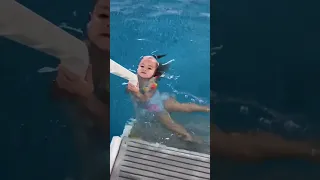 My toddler’s amazing swim transformation!! 17 months vs 42 months