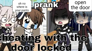 //cheating with the door locked prank//gacha life prank //ivy gacha