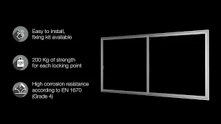 Champion Plus multi-locking solution with micro-ventilation | Giesse