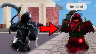 How The Grim Reaper Skin Was Made: (Roblox Bedwars)
