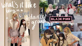 what it's like to be in a kpop dance group *busy* (filming nayeon, aespa, blackpink,enhypen)
