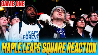 Maple Leafs Square Reacts To Game 1 Vs. Lightning!