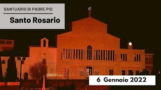 🔴 Santo Rosario - 6 gennaio 2022 (fr. Gregorio D'Arenzo)