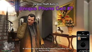 Michael calls Martin Madrazo after Marriage Counseling - Unique Phone Call #7 - GTA 5