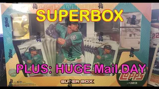 NEW RELEASE 2023 Topps Series 1 SUPERBOX PLUS MAILDAY AUTOS SSP