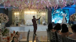 Moxx de Vera, Professional Host for Melj amd Earl Ringor Wedding Reception