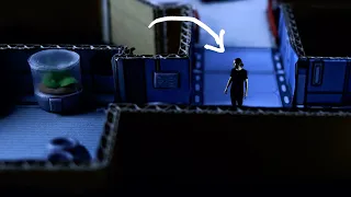 TRAPPED inside my AMONG US miniature map...