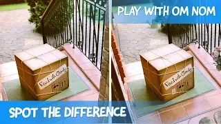 Spot the Difference - Om Nom Stories: Strange Delivery (Cut the Rope)