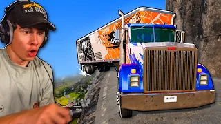 De GEVAARLIJKSTE WEG ter wereld... | American Truck Simulator