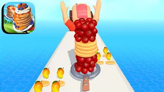 Pancake Run ​- All Levels Gameplay Android,ios (Levels 466-468)