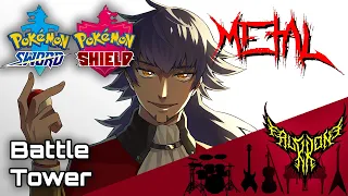 Pokémon Sword & Shield - Battle! Battle Tower 【Intense Symphonic Metal Cover】