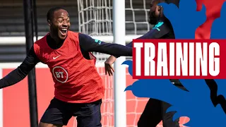 Cheeky Sterling Goal & North v South Game! | Inside Training | England