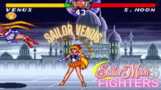 Sailor Moon Super S FighterZ (SNES): Sailor Venus Playthrough