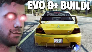 Need for Speed Heat+ I FASTEST EVO 9 RACE BUILD!