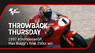 Max Biaggi's 1997 #IndonesianGP win | Throwback Thursday