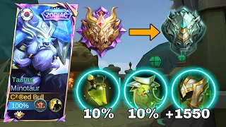 THIS IS WHAT HAPPEN WHEN MINOTAUR BACK TO EPICAL GLORY - Mobile Legends