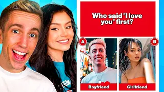 *BOYFRIEND vs GIRLFRIEND* RELATIONSHIP TEST