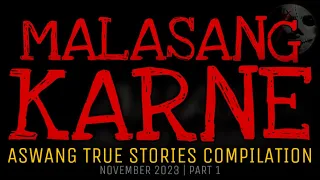 MALASANG KARNE | Aswang True Stories Compilation | November 2023 | Part 1