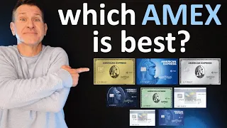 BEST American Express Credit Cards 2024 - Reviews & Rankings 💳 Amex Gold + Platinum + Blue Cash +...