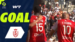 Goal Marshall MUNETSI (45' +1 - SdR) STADE DE REIMS - OLYMPIQUE LYONNAIS (2-0) 23/24