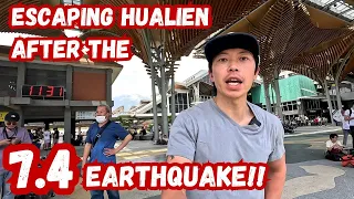 How I escaped Hualien after the 7.4 Earthquake!  Hualien - Taoyuan via the scenic route!