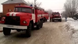 Пожар сгорел до костей Шадринск - ШААЗ