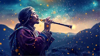 Mysterious Tibetan Flute meditation music - heals the body and mind, calming sleep music