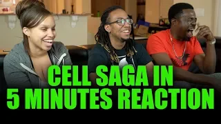 YOOO These Dudes are WILD!! Cell Saga in 5 Minutes Reaction!!