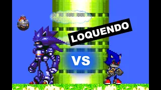 Metal Sonic VS Mecha Sonic - loquendo