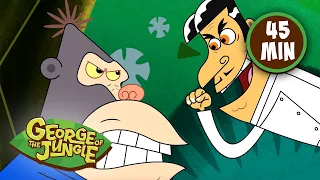 Most Heroic Moments | George of the Jungle | Compilation | Cartoons For Kids