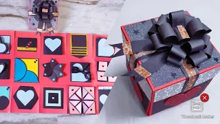 Infinity Explosion Box Tutorial | How to make Explosion Box | Rolling cube | Never Ending Box