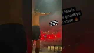 Di Maria says goodbye to PSG fans