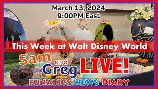 This Week at Walt Disney World: Wednesday Night Live! with Sam and Greg!