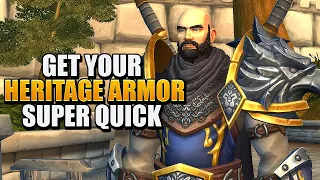 Orc And Human Heritage Armor! The Fastest Reputation Farming Method - Get Exalted in Minutes!