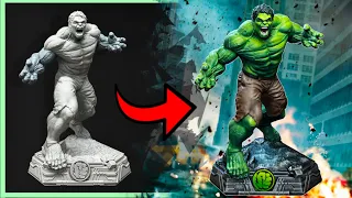 3D Printer make Smash - Custom Hulk | Groundeffected.com