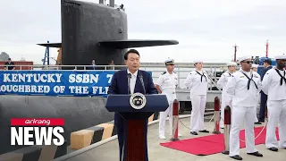 Significance of USS Kentucky's arrival in S. Korea