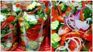 Шакароб Потрясающий Салат на Зиму/ Понравится Всем!!! Обалденная ВКУСНЯТИНА На Зиму 🍅🥒