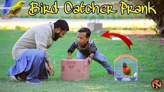 Bird Catcher Prank - Funny Reactions | New Talent