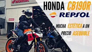 Honda REPSOL CB190R 2019 Review/Top Speed ¡Me sorprendió!