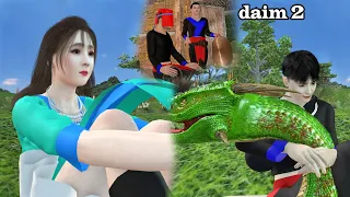 nkauj zaj thiab tub pheej hmong animation 3d daim part 2