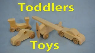 How to Make Wooden Toddler Toys