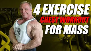 The Perfect Workout For Chest ( ONLY 4 Exercises)