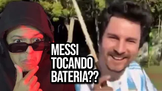 😨 MESSI TOCANDO BATERIA? | REAGINDO AO LEKO BERTOLDO!!