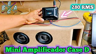 Amplificador Poket Nano 280 RMS - Mini Equipo de Car Audio DEMO