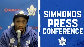 Wayne Simmonds Pre Game | Toronto Maple Leafs vs Colorado Avalanche | January 8th, 2022