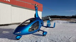 AutoGyro Cavalon (cockpit view)