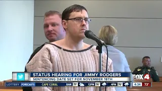 Jimmy Rodgers sentencing still set for Monday