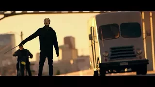 Favorite scene from "Purge: Anarchy". A Michael Bay production.